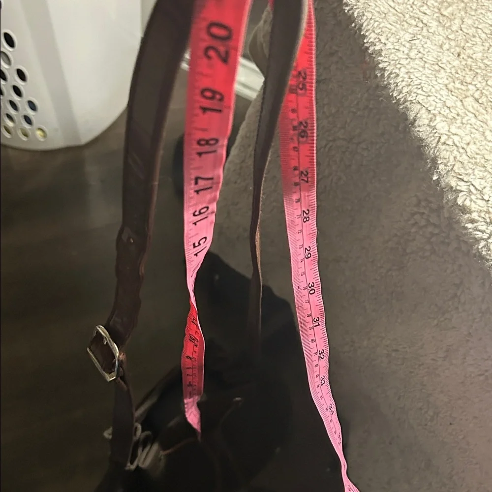 Etienne Aigner Dark Brown Hobo Bag